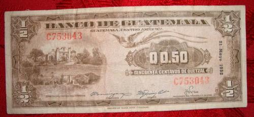 Billetes y monedas  de Guatemala en Coleccion - Imagen 3