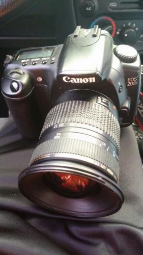 Camara profesional Canon ESO 20D correa lent - Imagen 3